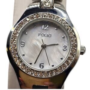 Folio Women MOP Watch Quartz Analog 26MM 7" FMDFOL018
